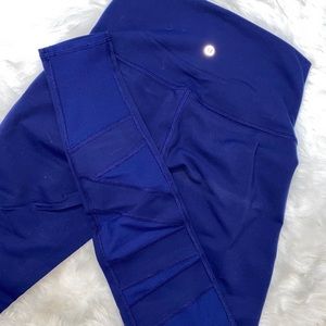 Lululemon mesh detail leggings